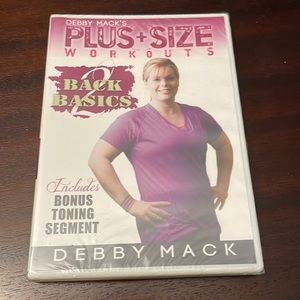 Debby Mack Plus Size Workout DVD. Never opened.